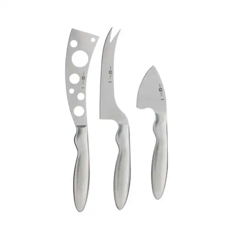 zwilling collection three piece cheese knife set new